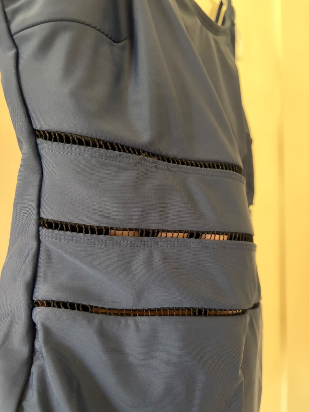 Navy Cut-Out One-Piece - Picture 7 of 10